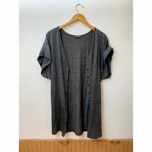Drapey Short Sleeve Cardigan